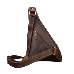 Heritage Luxe Genuine Leather <b>Crossbody</b> Bag with Adjustable <b>Strap</b> and Elegant Finish - Product Image 2