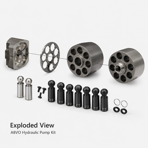Kit de Reparación de Bomba Hidráulica A8VO55 A8VO80 A8VO107 A8VO140 A8VO200, Bloque de Cilindros, Placa de Válvulas, Pistón, Repuestos - Product Image 5