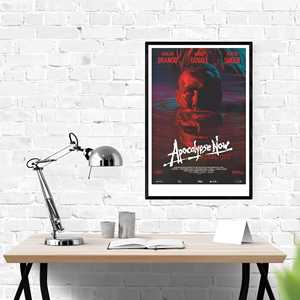 Affiche murale avec cadre noir, design moderne, Apocalypse Now Final Cut, Martin Sheen Water - Product Image 1
