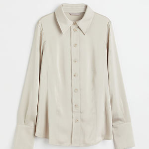 Camisas de vestir de lujo hechas a medida para mujer, ropa de oficina, diseño Oem, novedad - Product Image 1