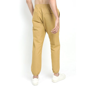 2024 invierno 400 GSM Heavyweight 100% algodón francés Terry Jogger pantalones de chándal de gran tamaño hombres patrón sólido Cierre de cintura elástica - Product Image 3