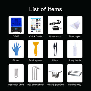 Nueva Impresora 3D Dental Portátil NOVA3D para Diseño de Brackets de <span class=keywords><strong>Ortodoncia</strong></span> y Coronas Equipo Médico Profesional Impresora de Resina Dental - Product Image 5