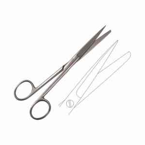 Lames droites/incurvées en acier inoxydable de haute qualité de 10.5cm meilleur manuel de netteté de ciseaux de fonctionnement pour la chirurgie générale - Product Image 3