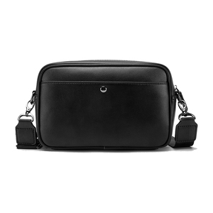 Sac de poitrine bandoulière en cuir véritable de designer, écologique, 30-40L, fermeture éclair sécurisée, compagnon de voyage idéal pour hommes et femmes - Product Image 5