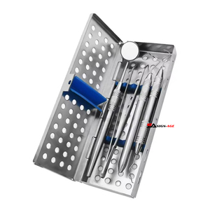 Wholesale Stainless Steel Oral Care Dental Instruments Kit Including Dental Mirror With Customized Logo - Product Image 1