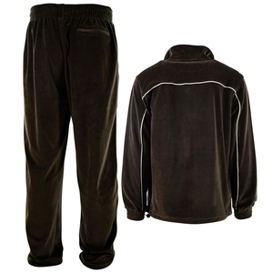 Survêtement pour homme en polaire de coton polyester, broderie personnalisée, cordon de serrage, taille plus, uni, séchage rapide, léger, professionnel - Product Image 4