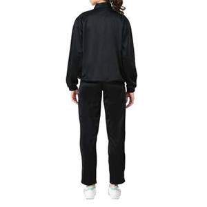 Color sólido nueva llegada 100% algodón transpirable Zip Sweatsuit Set mujeres Stand Front Heavyweight invierno deportivo Sudadera con capucha Jogger - Product Image 4