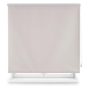 Well Home Plain Blackout <b>Roller</b> <b>Blind</b> - <b>Grey</b> 180 x 160cm (width x length)/Fabric size 177 x 155cm - Product Image 1