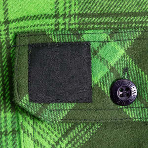 100% coton hommes chemise en flanelle classique motif à carreaux à manches longues Styles à la mode pour vêtements décontractés Techniques teints en fil - Product Image 4