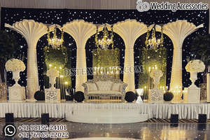 Decoración de escenario asiática para bodas, decoración de escenario para bodas, impresionante - Product Image 6