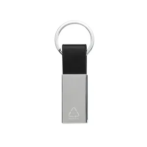 Luxurious <b>Keychain</b> with PU Zinc RCS Sustainable Promotional Gadgets Carabiner Included - Product Image 3