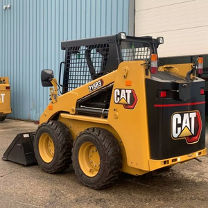 รถตักล้อยาง Cat รุ่น 216B3 พร้อมเครื่องยนต์มือสองสภาพดี สำหรับงานก่อสร้าง - Product Image 2