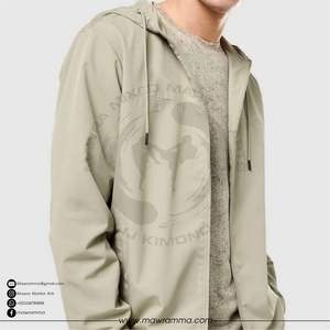 เสื้อแจ็คเก็ตกันลมแบบมีโลโก้สั่งทำพิเศษ ระดับพรีเมียม สำหรับทุกเพศ ระบายอากาศได้ดี คุณภาพสูง เหมาะสำหรับออกกำลังกาย ฝึกซ้อม กันน้ำ ลายพรางแบบต่อผ้า - Product Image 4