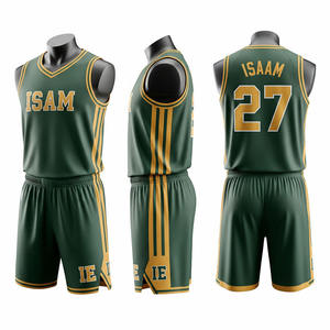 ISAAM Enterprises personnalise les uniformes de basket-ball - Impression par sublimation de haute qualité, 100% polyester, uniforme avec logo personnalisé - Product Image 1