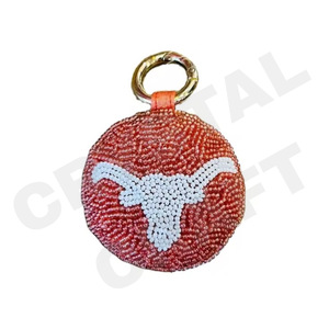 Game Day Football Designs Charms Seed Beads Cute Daily Custom Character Star Charms Girl Gift New Trend Style para Beaded - Product Image 4