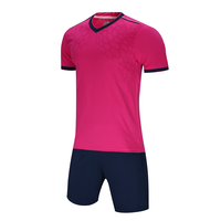 Camisetas de Fútbol Personalizadas al por Mayor, Transpirables y Ligeras, para Clubes Masculinos, Color y Logotipo Personalizados, 100% Poliéster