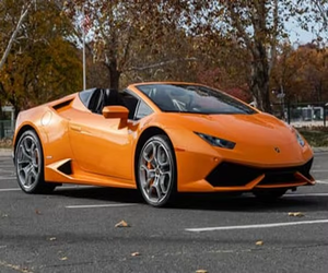 TOP BEST SELLING 2016 L-A-M-B-O-R-G-H-I-N-I HURACAN LP610-4 SPYDER, 610-HP V10, AWD, ARANCIO BOREALIS, UNMODIFIED - Product Image 3