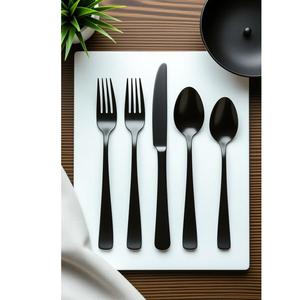 Ensemble de couverts en acier inoxydable finition argentée, un symbole d'élégance et de classe, adapté aux expériences culinaires de luxe dans le monde entier - Product Image 2