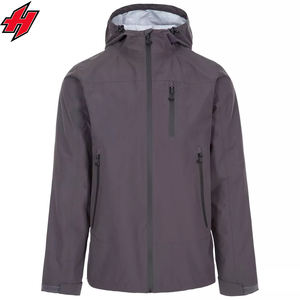 2023 chaqueta impermeable Unisex para hombre, cortavientos de estilo Formal fino personalizado, procesamiento recubierto, gran oferta al por mayor - Product Image 4