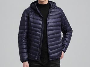 Chaqueta de Invierno Acolchada para Hombre de Alta Calidad, Chaqueta de Burbujas Moderna con Colores en Contraste, Material Ligero de Plumón - Product Image 3