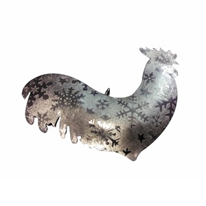 2025 nouveau Design indien artisanat haute qualité décoration de noël métal suspendu ornement pour la maison taille personnalisée article en gros - Product Image 1