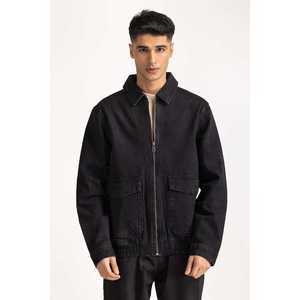 แจ็คเก็ตยีนส์ลำลองตกแต่งกระดุม รุ่น MN-JKT-WS24-063 - Product Image 2