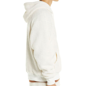 Sudadera con capucha de manga larga para hombre de alta calidad logotipo personalizado algodón poliéster polar nuevo diseño con patrón sólido para la temporada de otoño - Product Image 5