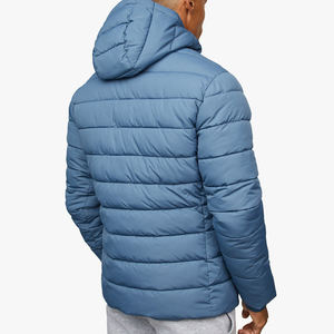 2025 dernier manteau chaud d'hiver confortable et à la mode épais veste extérieure personnalisée à capuche bulle doudoune pour hommes - Product Image 6