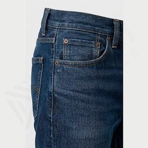Pantalones Vaqueros de Mezclilla para Hombre, Estilo Vintage, Color Personalizado, con Pedrería, Diseño Desgastado, Ajustados, Talla Grande, Personalizados al por Mayor - Product Image 4