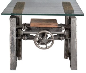 JAKEEM Traditional Adjustable Reclining Eco-Friendly Durable Storage End <b>Table</b> for Living Room Hotel Apartment Use - Product Image 2