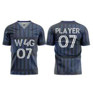 Uniformes de football OEM de la meilleure qualité, en stock, disponibles en ensembles, provenant d'un fabricant pakistanais, maillot de la meilleure qualité - Product Image 6