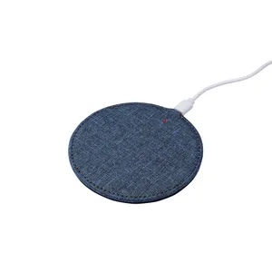 Base di Ricarica Wireless Sostenibile in R-PET per Dispositivi USB, Prodotto Promozionale Ecologico - Product Image 2