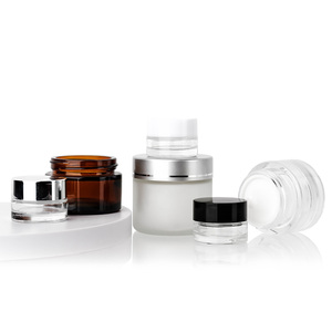 Oferta Especial: Tarros de Vidrio Vacíos de 15g, 30g, 50g y 100g para Crema Facial, Bálsamo Limpiador y <span class=keywords><strong>Desmaquillante</strong></span> - Product Image 2