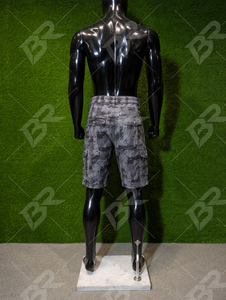 Pantalones Cortos de Mezclilla para Hombre, Estilo Camuflaje, Lavados, Tipo Cargo, Casuales, para Verano, Ropa Urbana - Product Image 3