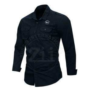 100% coton à manches longues coupe ajustée grande taille nouveau Design personnalisé logo brodé Hip Hop Style à la mode respirant coupe-vent - Product Image 5