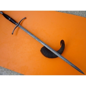 Épée de survie multi-outils de haute qualité en acier Damas, manche en bois, personnalisable, collection d'épées en acier véritable OEM - Product Image 4