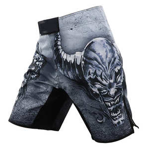 Shorts de MMA pour hommes en gros, cordon de serrage, toile imperméable, léger, respirant, fabriqué au Pakistan - Product Image 5