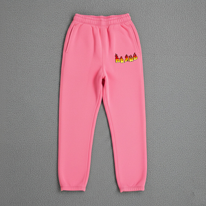 Pantalones Deportivos Personalizados al por Mayor, de Peso Pesado, de Poliéster/Algodón, Estampados, Transpirables, de Secado Rápido, para Gimnasio y Fitness, con Bordado para Hombre - Product Image 1