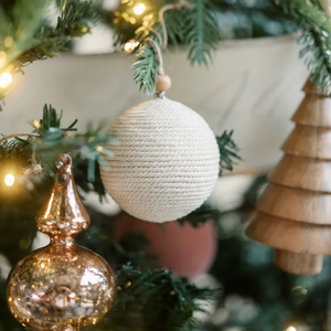 Adorno de árbol de Navidad de Yute natural rústico decoraciones al por mayor tejidas a mano de Vietnam - Product Image 4