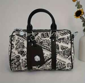 Weekender Duffle <b>Bag</b> for Unisex Business PU <b>Leather</b> <b>Overnight</b> <b>Bag</b> Fashionable Fabric Duffle <b>Bag</b> - Product Image 5