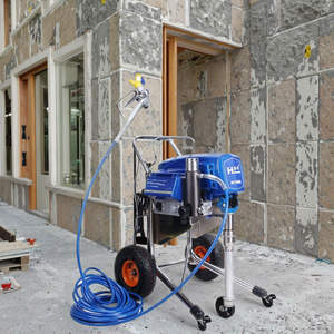 Grande machine de pulvérisation de peinture automatique sans air haute pression, pistolet de pulvérisation électrique industriel DIY, moteur sans balais 3000 PSI, latex - Product Image 2