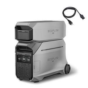 Offre limitée pour-DEL.TA Pro 3 avec 2 batteries supplémentaires - Station d'alimentation 12 kWh 120/240V 4000W Sortie AC Générateur solaire Neuf d'origine - Product Image 2