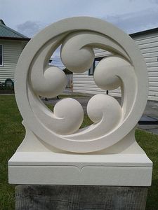 Pièce de marbre en grès élégant pour décoration intérieure Article décoratif artisanal - Product Image 2