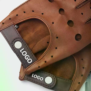 Gants de conduite en cuir véritable antidérapants personnalisés Confortables et très vendus Design antidérapant - Product Image 6