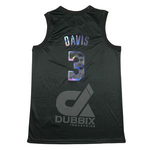 Maillot de basket-ball pour hommes, uniforme, veste, pas cher, violet, saison estivale 2024 # 23 100% polyester, impression personnalisée, respirant, motif 3D - Product Image 1