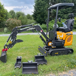 Rhino XN12-9 Servo joystick contrôlé Micro digger. C/W 4 seaux et pouce hydraulique. Tuyauterie pour disjoncteur. - Product Image 1