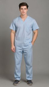 2025 Conjunto de uniformes médicos personalizados para hombres Uniforme de enfermera lavable de hospital Venta al por mayor Traje de uniformes Jogger Modelo OEM - Product Image 3