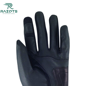 Gants de golf en cuir Cabretta personnalisés de haute qualité pour la main gauche respirants avec une adhérence élevée et une protection UV pour le sport - Product Image 3