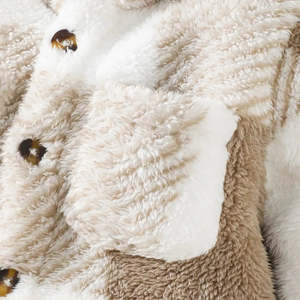 Combinaison à capuche imprimée pour bébé garçon avec motif Carreaux Technics - Product Image 6