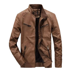 Veste en cuir pour homme de haute qualité, style décontracté, en cuir véritable, fabrication OEM par ZOHAN CREATIONS - Product Image 3